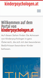 Mobile Screenshot of kinderpsychologen.at